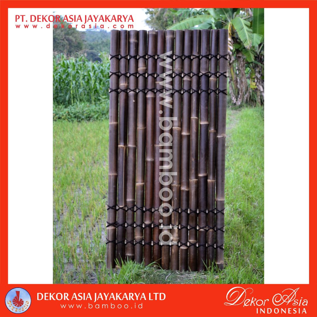 Bamboo Fencing and Screening With 6 Back Bamboo Slats